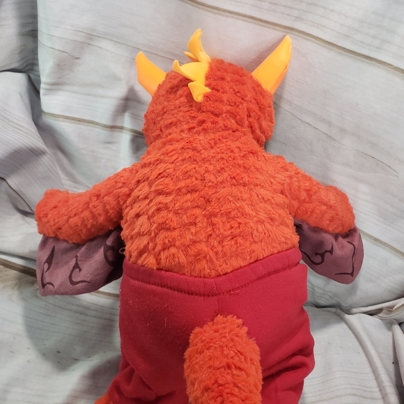 Build A Bear Red Dragon Great Wolf Lodge Magiquest Plush With Outfit 17 Inch - Picture 9 of 14